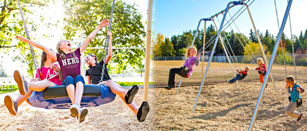 freestanding playground equipment