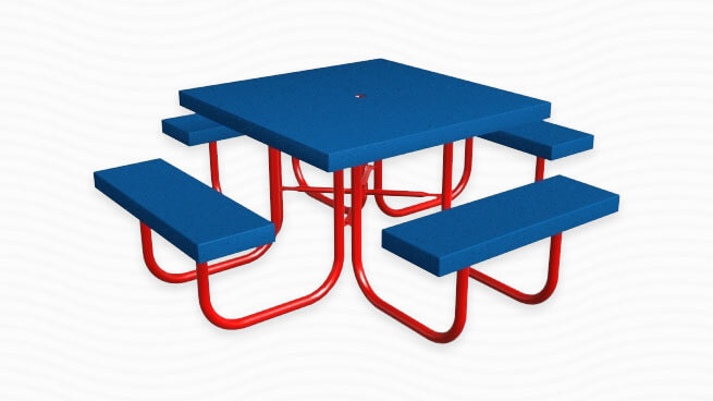 picnic tables