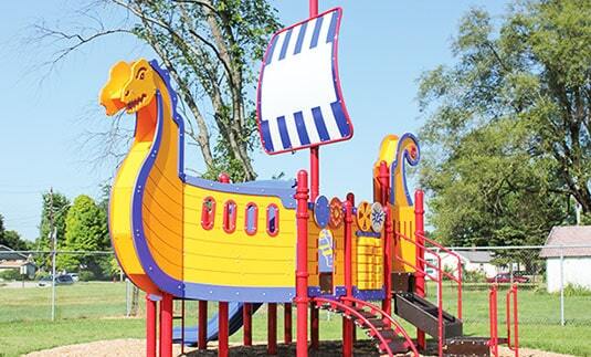 outdoor play equipment