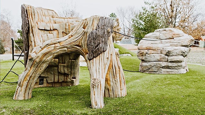 nature themed playground equipment​