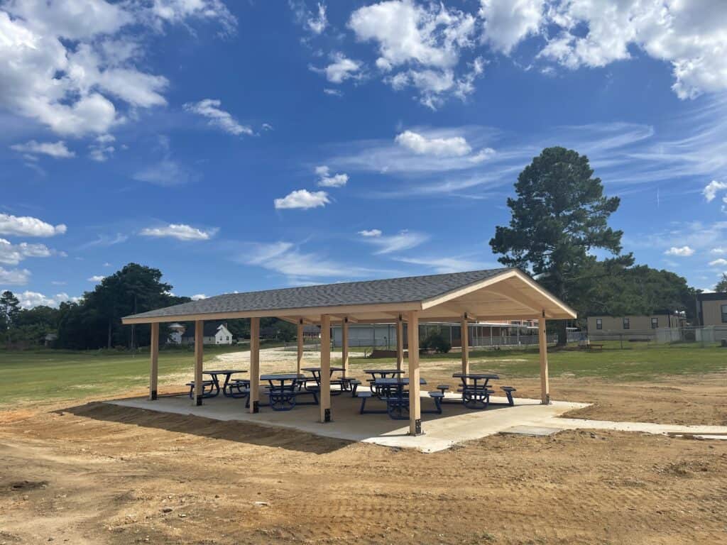 picnic shelters