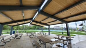 picnic shelters