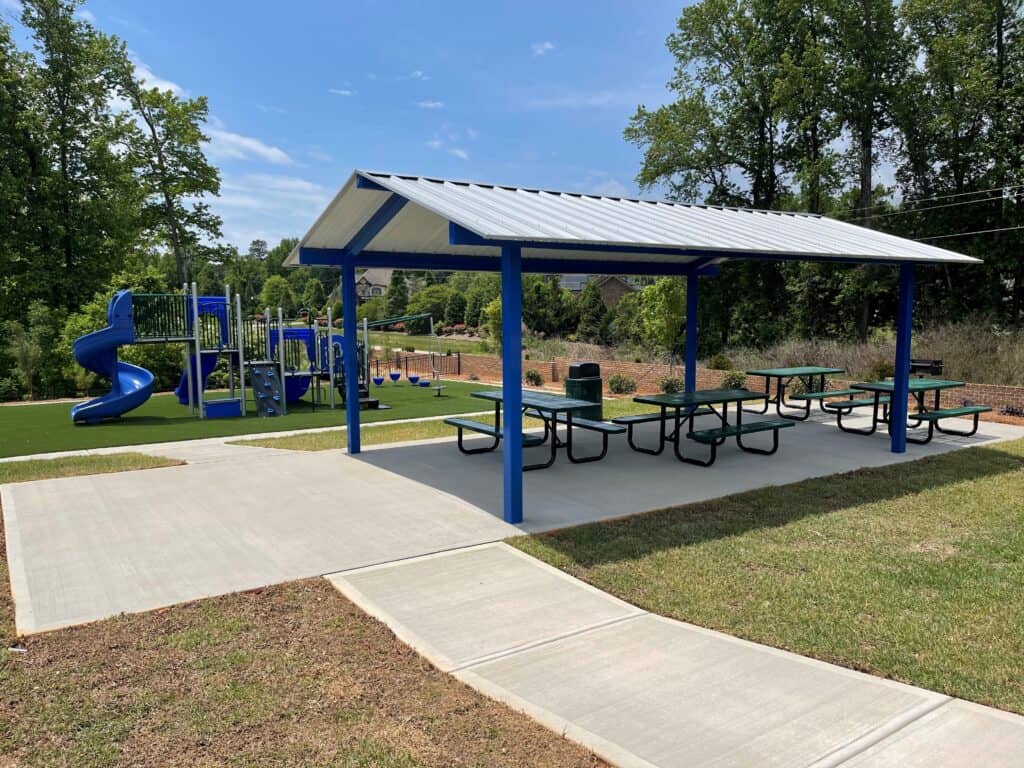 picnic shelters