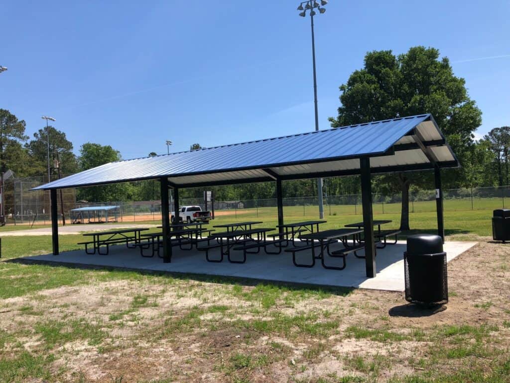 picnic shelters