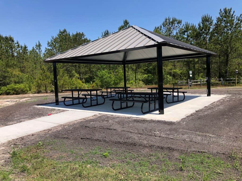 picnic shelters