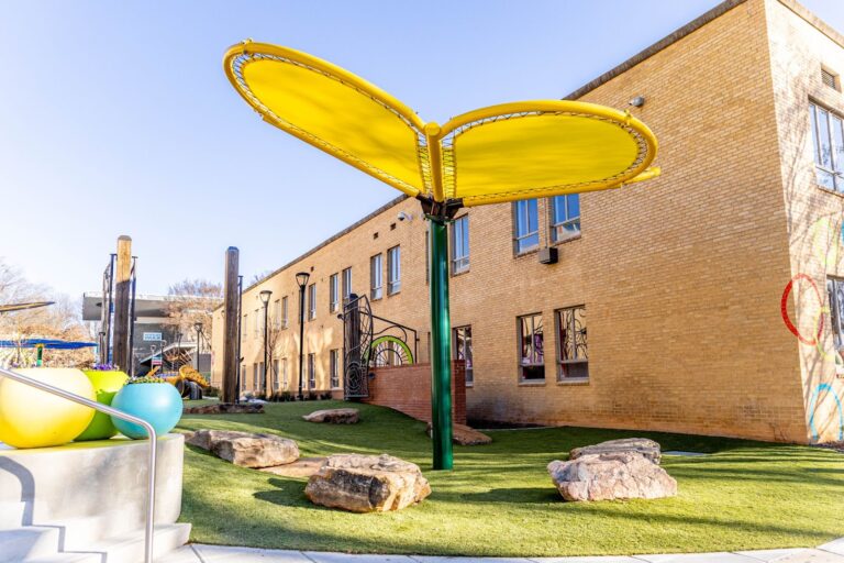 Project Highlight: A Unique Spin on Shade at Marbles Kids Museum in Downtown Raleigh 